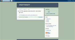 Desktop Screenshot of owun11.blogspot.com