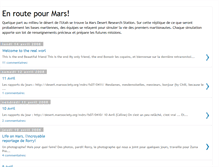 Tablet Screenshot of enroutepourmars.blogspot.com