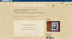 Desktop Screenshot of byrialsenssalgsblog.blogspot.com