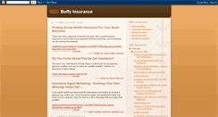 Desktop Screenshot of buffyinsurance.blogspot.com