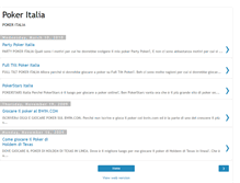 Tablet Screenshot of pokeritalia1.blogspot.com