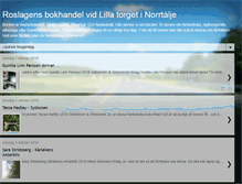 Tablet Screenshot of bokbloggerskan.blogspot.com