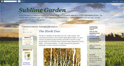 Desktop Screenshot of greentree-theoccasionalgardener.blogspot.com