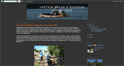 Desktop Screenshot of captainkayak.blogspot.com