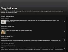 Tablet Screenshot of laurohoje.blogspot.com