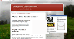 Desktop Screenshot of evangelistaelisio.blogspot.com