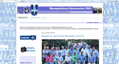 Desktop Screenshot of manquehuinos81.blogspot.com