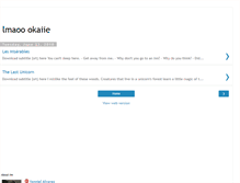 Tablet Screenshot of lmaoo-okaiie.blogspot.com