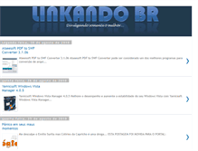 Tablet Screenshot of linkandobr.blogspot.com