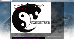 Desktop Screenshot of harimau-besi.blogspot.com