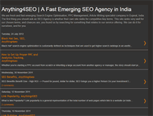 Tablet Screenshot of anything4seo.blogspot.com