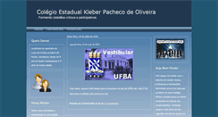 Desktop Screenshot of kleberpachecodeoliveira.blogspot.com