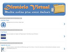 Tablet Screenshot of diretoriovirtual.blogspot.com