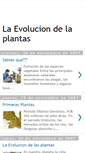 Mobile Screenshot of evolutionplants.blogspot.com