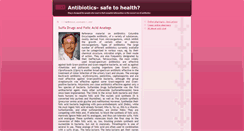 Desktop Screenshot of antibiotics-info.blogspot.com