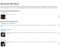 Tablet Screenshot of denmark-hotnews.blogspot.com