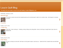 Tablet Screenshot of lizzyquilts.blogspot.com