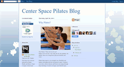 Desktop Screenshot of centerspacepilates.blogspot.com