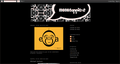 Desktop Screenshot of mono-sappiens.blogspot.com