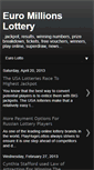 Mobile Screenshot of euro-millions-secret.blogspot.com