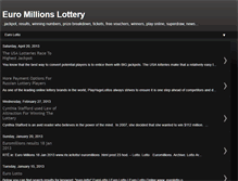 Tablet Screenshot of euro-millions-secret.blogspot.com