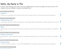 Tablet Screenshot of mynameistimmy.blogspot.com