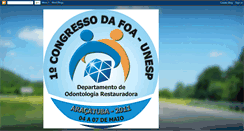 Desktop Screenshot of congressofoa.blogspot.com