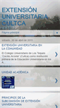 Mobile Screenshot of extensionuniversitariacultca.blogspot.com