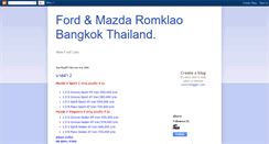 Desktop Screenshot of fordthaiyarnyonromklao.blogspot.com