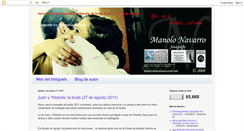 Desktop Screenshot of manolonavarro.blogspot.com