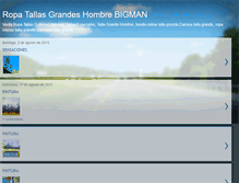 Tablet Screenshot of bigman-tallasgrandes.blogspot.com