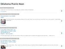 Tablet Screenshot of oklahomaprairiemoon.blogspot.com