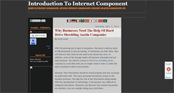 Desktop Screenshot of internetcomponents.blogspot.com