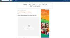 Desktop Screenshot of copywritervideos.blogspot.com