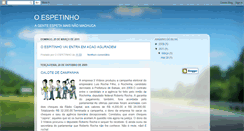 Desktop Screenshot of oespetinho.blogspot.com