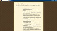 Desktop Screenshot of llmaquinas.blogspot.com