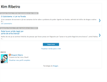 Tablet Screenshot of kimribeiro.blogspot.com
