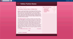 Desktop Screenshot of hotkiss-fashion-games.blogspot.com