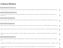 Tablet Screenshot of culturamineira.blogspot.com
