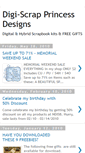 Mobile Screenshot of digiscrapprincess.blogspot.com