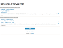 Tablet Screenshot of donosmond-inmyopinion.blogspot.com