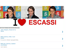 Tablet Screenshot of iloveescassi.blogspot.com