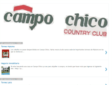 Tablet Screenshot of campochicocc.blogspot.com