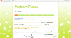 Desktop Screenshot of elektro-kontrol.blogspot.com