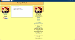 Desktop Screenshot of marilynrickert.blogspot.com