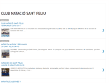 Tablet Screenshot of clubnatacionsantfeliu.blogspot.com