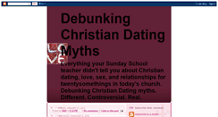 Desktop Screenshot of howtogetachristianman.blogspot.com