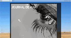 Desktop Screenshot of journal-de-mary.blogspot.com