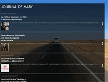 Tablet Screenshot of journal-de-mary.blogspot.com