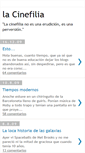 Mobile Screenshot of lacinefilia.blogspot.com
